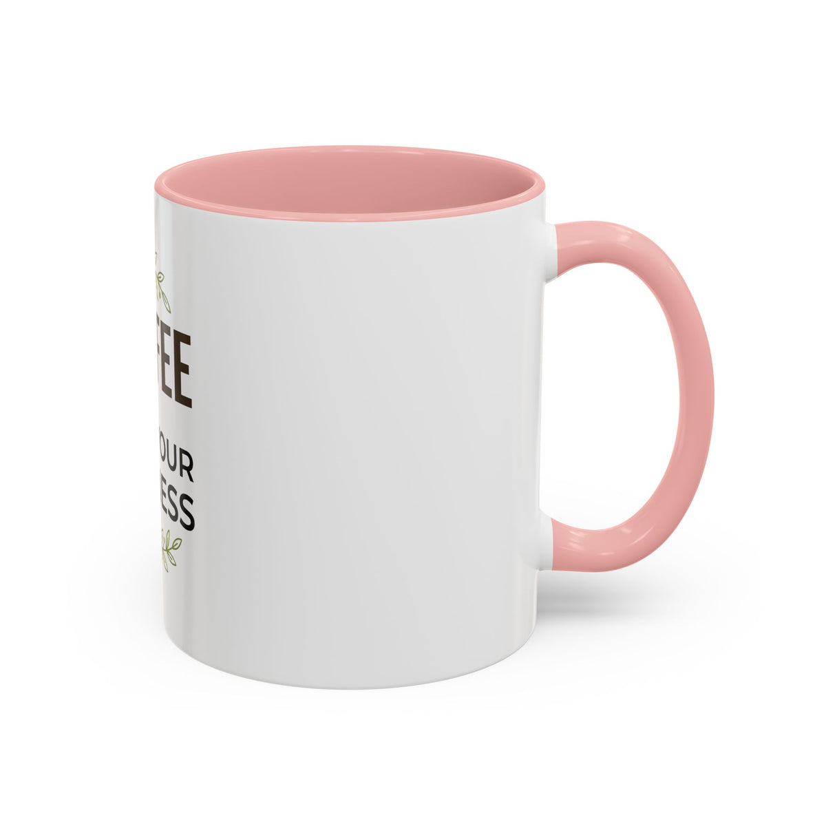 Coffee Mug - "Coffee & Mind Your Business" Ceramic Accent Mug