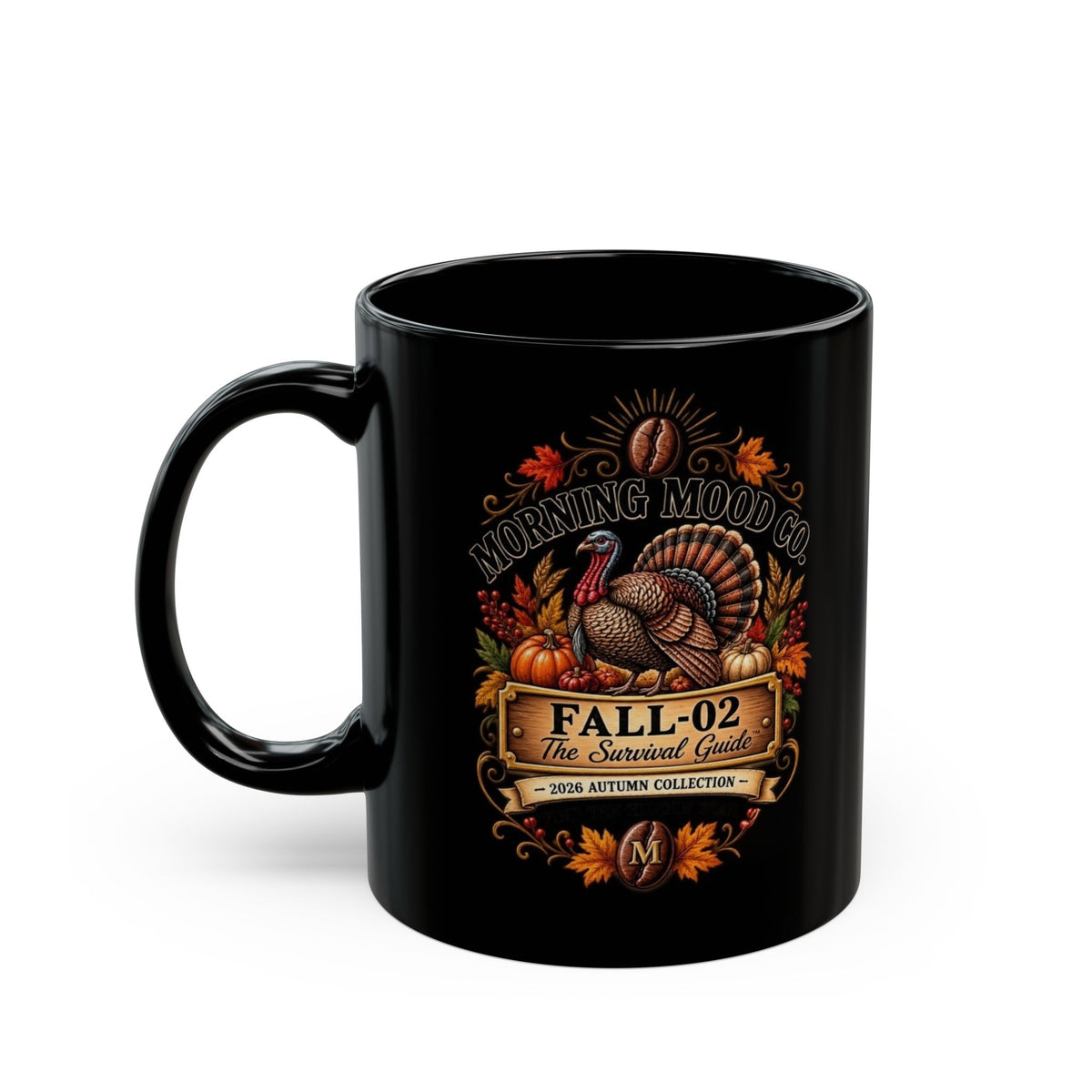 The Survival Guide Black Mug (11oz, 15oz)
