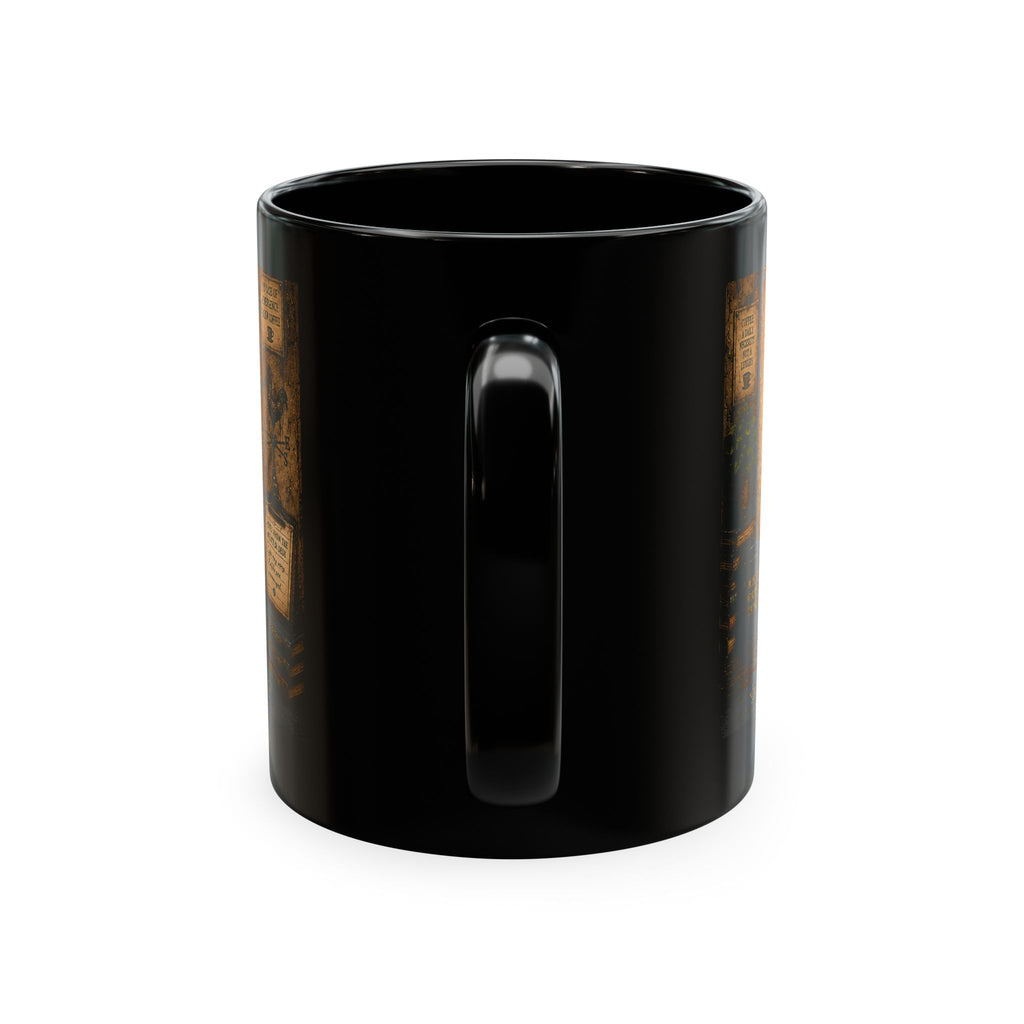 Vintage Coffee Forecast Ceramic Mug — 100% Chance of Coffee Design