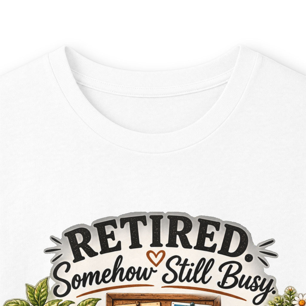 Retired But Still Busy Long Sleeve Tee – Retirement Gifts for Book Lovers