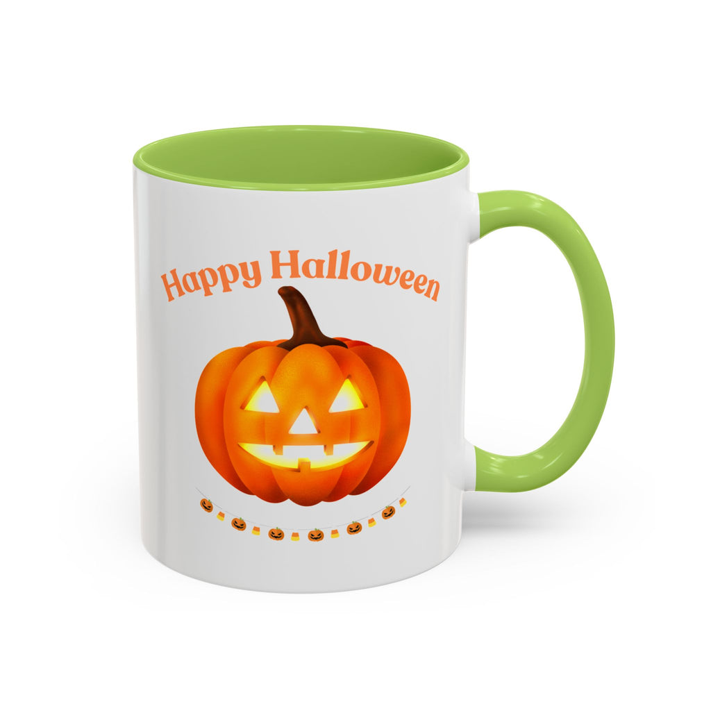 Happy Halloween Pumpkin Accent Coffee Mug (11/15oz)