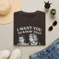 T-Shirt — "I Want You To Know That Someone Cares" Vintage Retro Graphic Tee