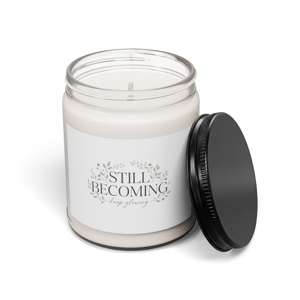 Still Becoming Scented Soy Candle — 9oz Inspirational Jar Candle