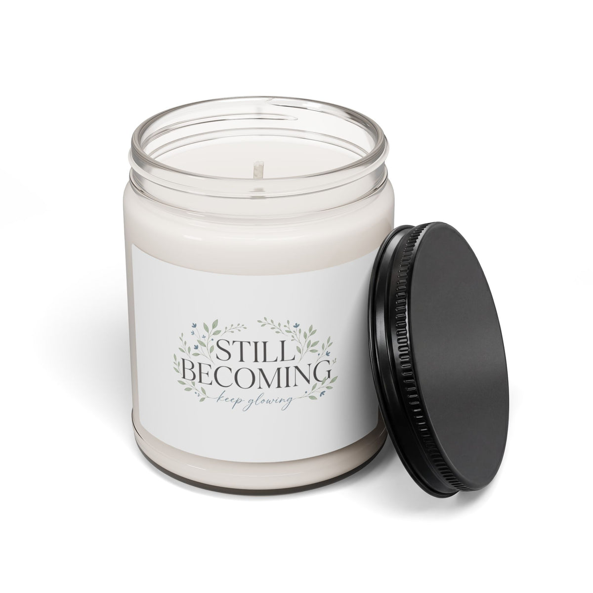 Still Becoming Scented Soy Candle — 9oz Inspirational Jar Candle