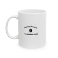 Ceramic Mug — "Not Today Satan, I Need Coffee" Funny Coffee Cup for Gifts