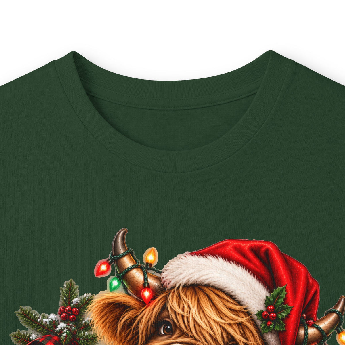 Christmas Naughty List Long Sleeve Tee — Cute Dog Santa Hat Holiday Shirt (S–5XL)