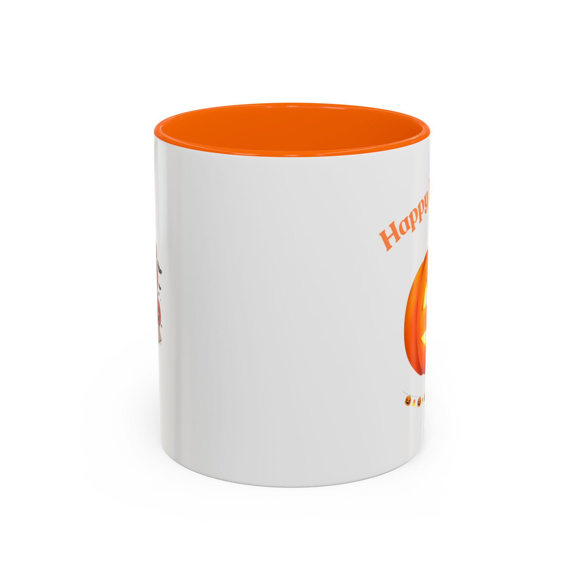 Happy Halloween Pumpkin Accent Coffee Mug (11/15oz)