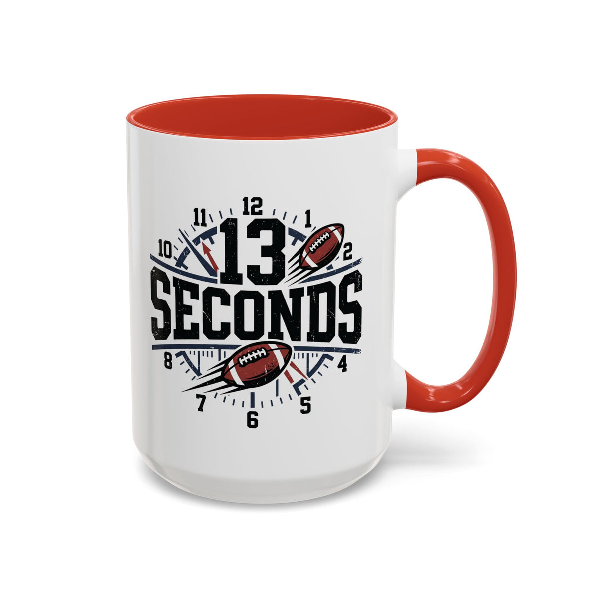 13 Seconds - Legendary Comeback Football Fan Mug 15oz