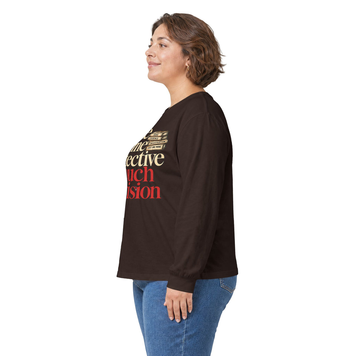 True Crime Detective Couch Division Long Sleeve Tee