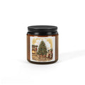 Christmas Tree Scented Candle — Amber Jar Soy Candle (Multi-Size)