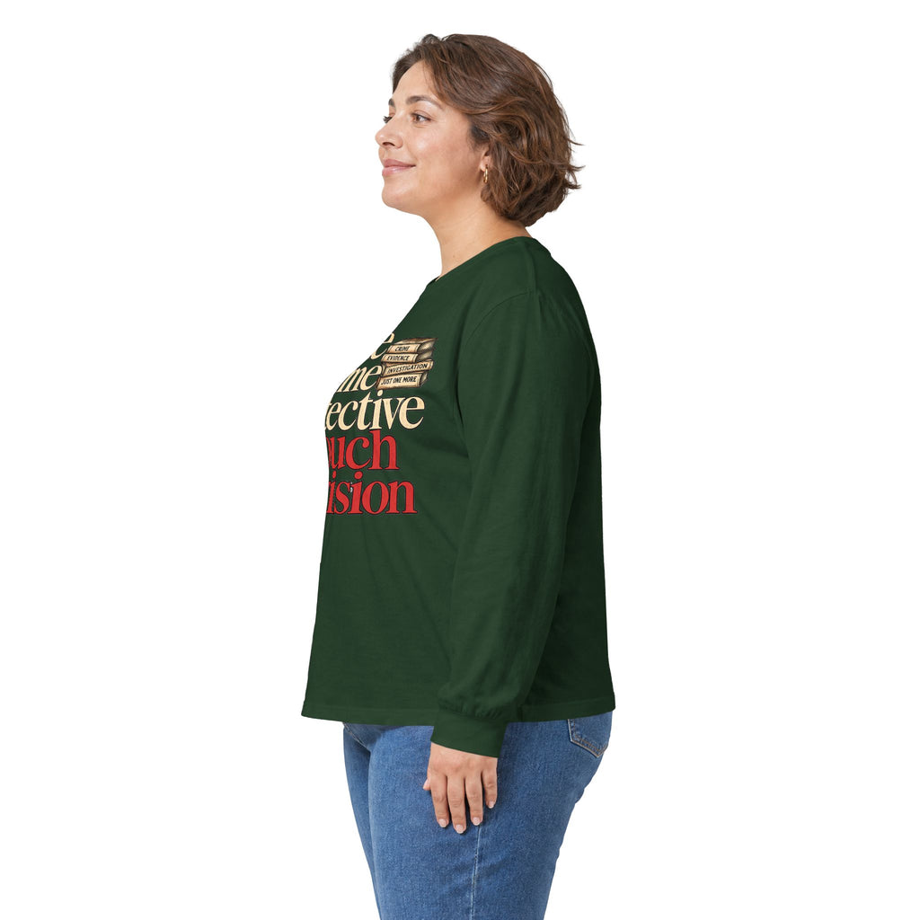 True Crime Detective Couch Division Long Sleeve Tee
