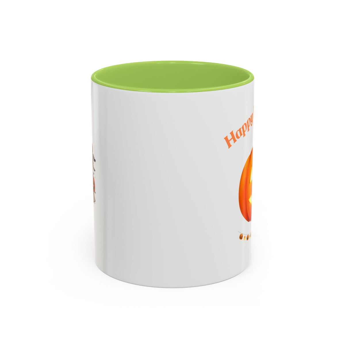 Happy Halloween Pumpkin Accent Coffee Mug (11/15oz)