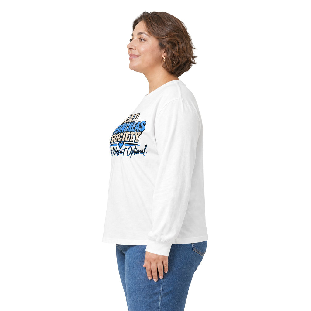 Dead Pancreas Society Long Sleeve Tee – Pancreatitis Awareness Shirt