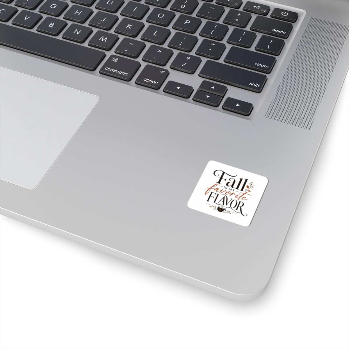 Fall Is My Favorite Flavor Sticker — Autumn Quote Kiss-Cut Sticker