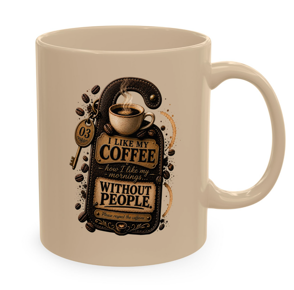 Morning Mood Co. The Priorities— Vintage Roast Label Design