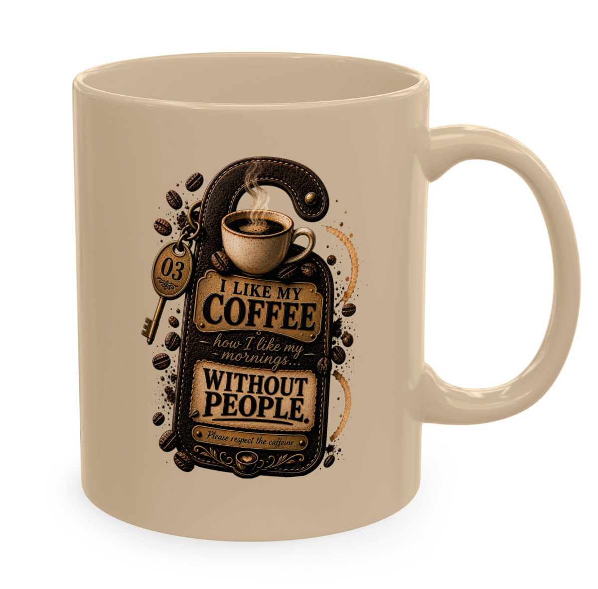 Morning Mood Co. The Priorities— Vintage Roast Label Design