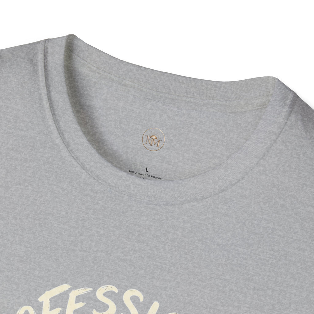 Professional Overthinker T-Shirt — Funny Vintage Coffee Lover Tee