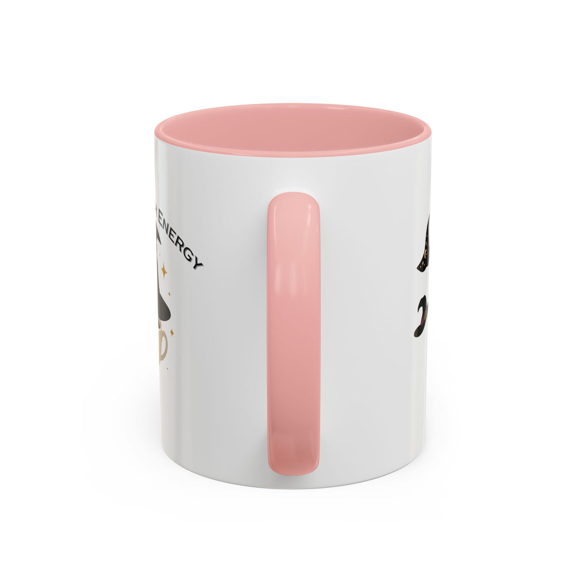 Basic Witch Energy Coffee Mug – Cute Halloween Witch Hat Tea Cup Accent Mug (11/15oz)
