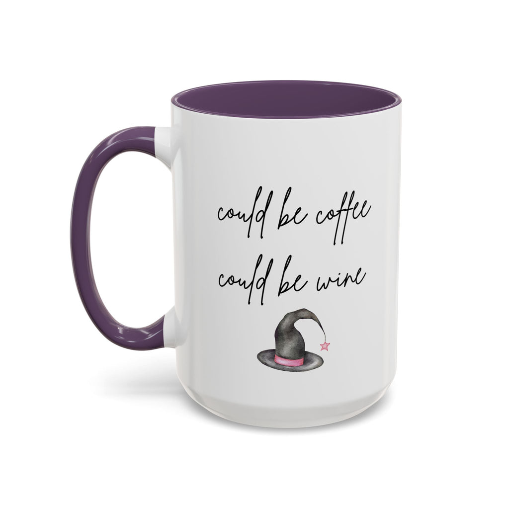 Basic Witch Energy Coffee Mug — Halloween Wine & Coffee Gift (11/15oz)