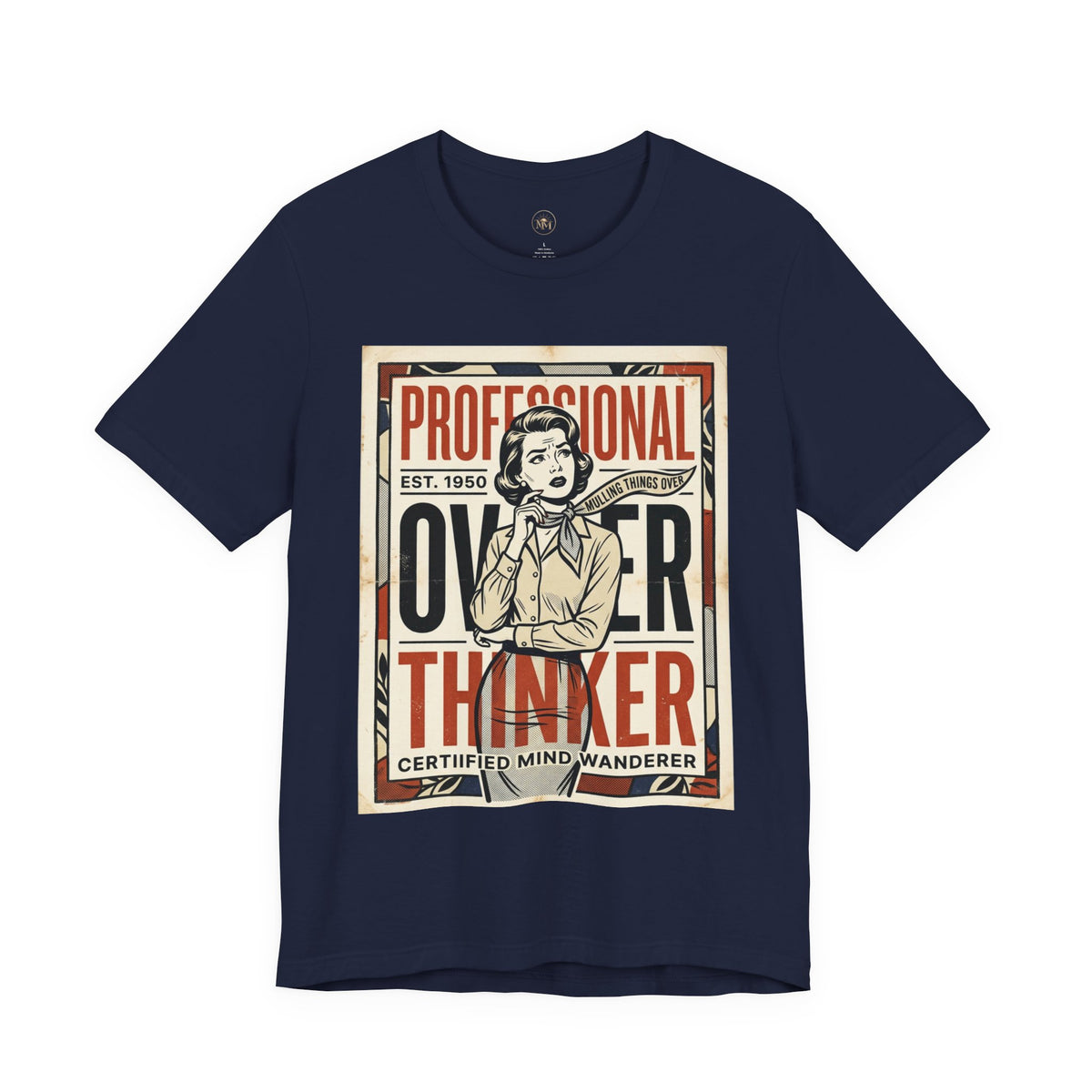Are You a Professional Overthinker Unisex Jersey Short Sleeve Tee