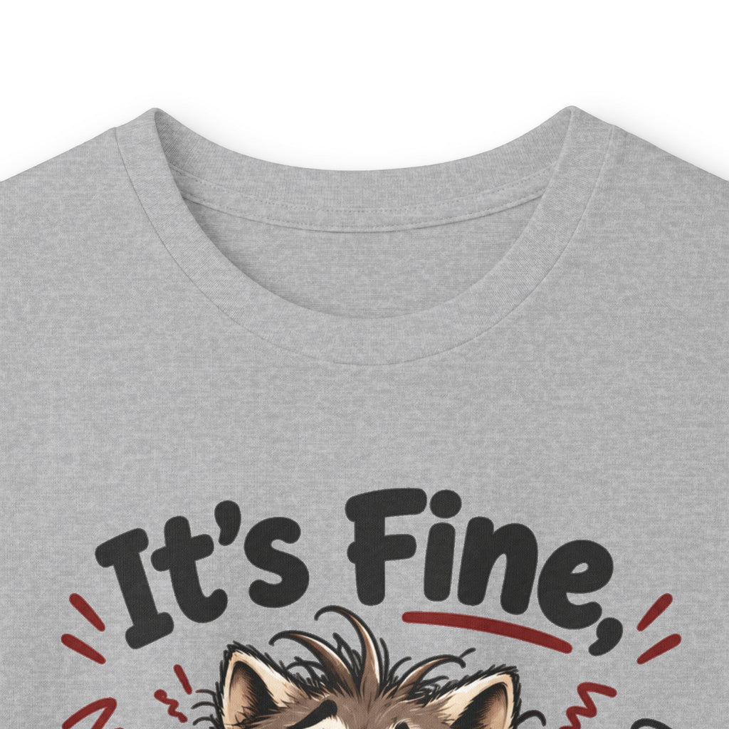 It’s Fine Raccoon Long Sleeve Tee