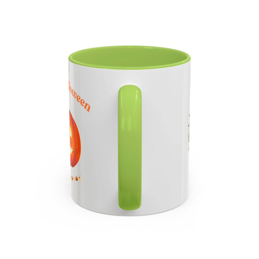 Happy Halloween Pumpkin Accent Coffee Mug (11/15oz)