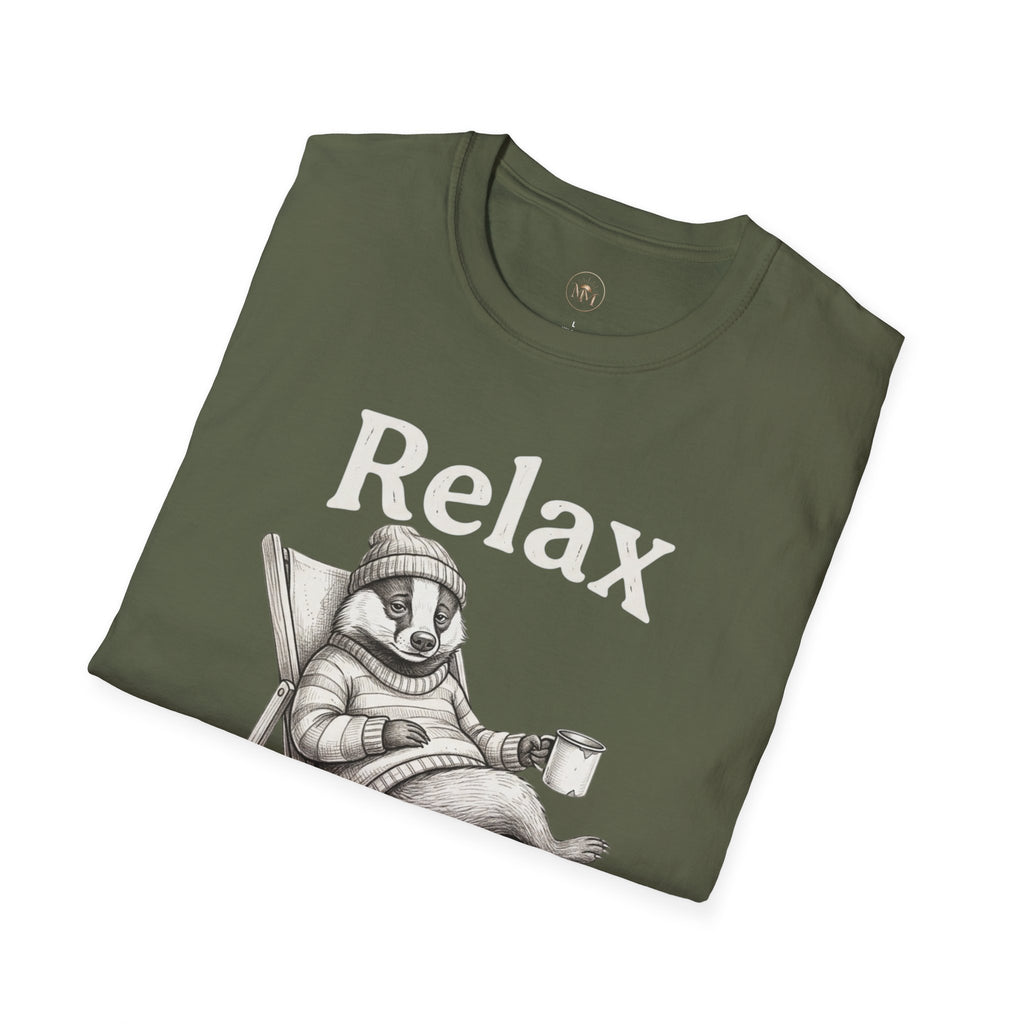 Relax Tee — "Nothing Is Under Control" Funny Chill Vibe Shirt
