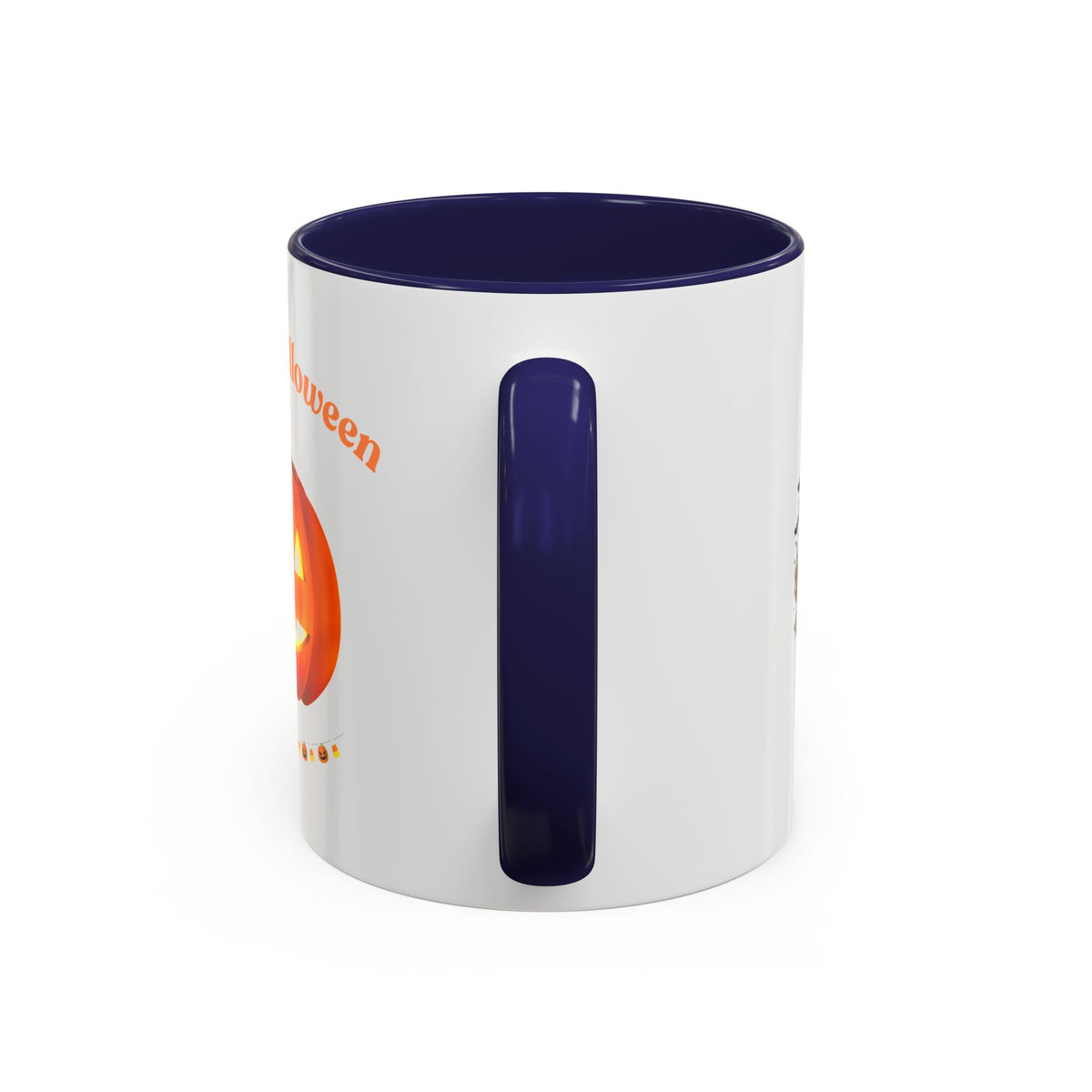 Happy Halloween Pumpkin Accent Coffee Mug (11/15oz)