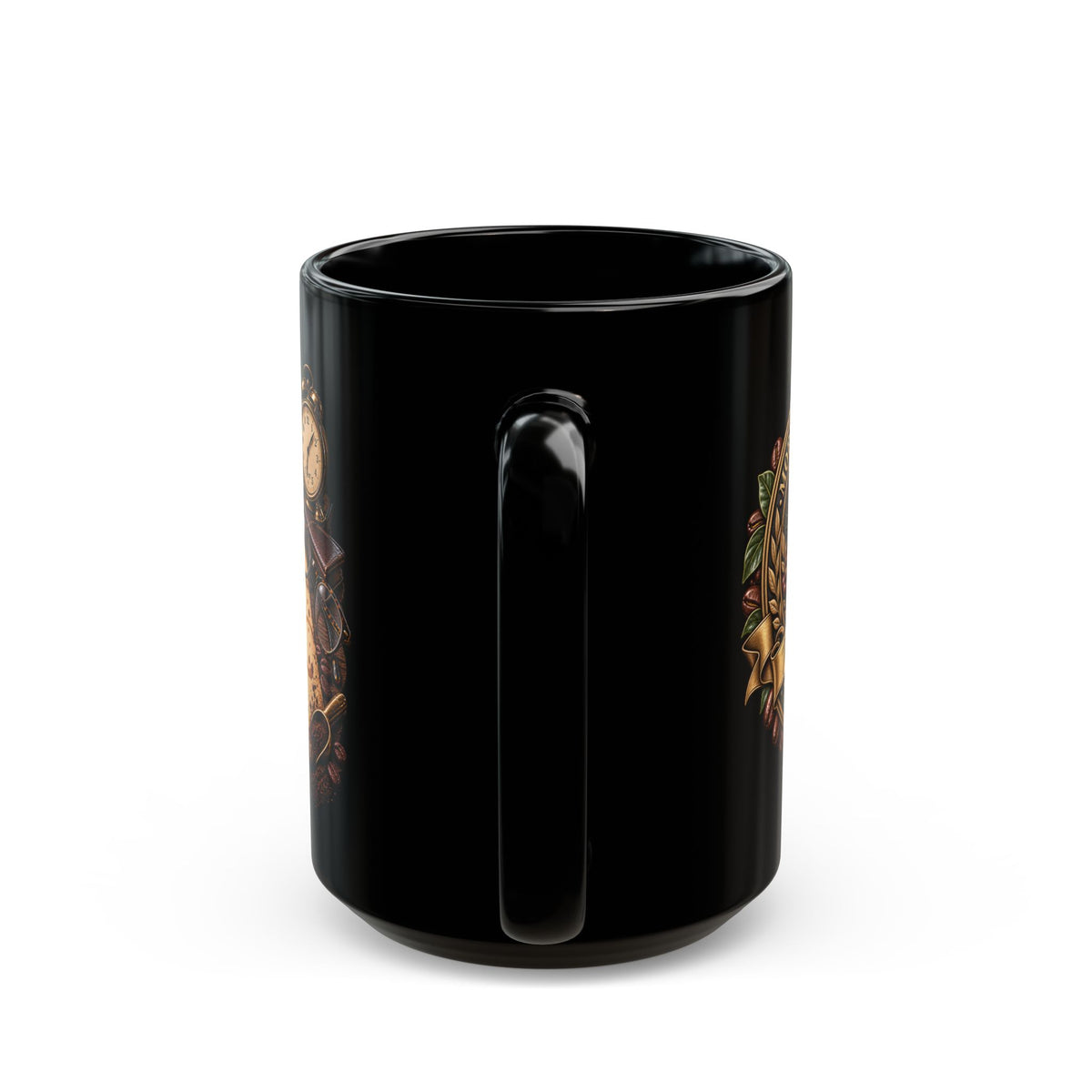 Black Coffee Mug - "I’m Not Responsible for What I Say Before Coffee" Vintage Coffee Lover Gift (11oz/15oz)