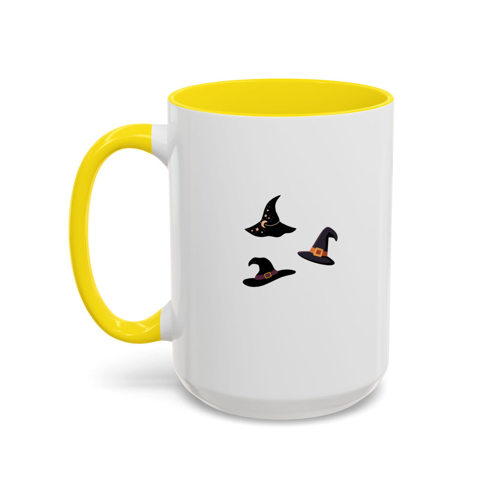 Basic Witch Energy Coffee Mug – Cute Halloween Witch Hat Tea Cup Accent Mug (11/15oz)