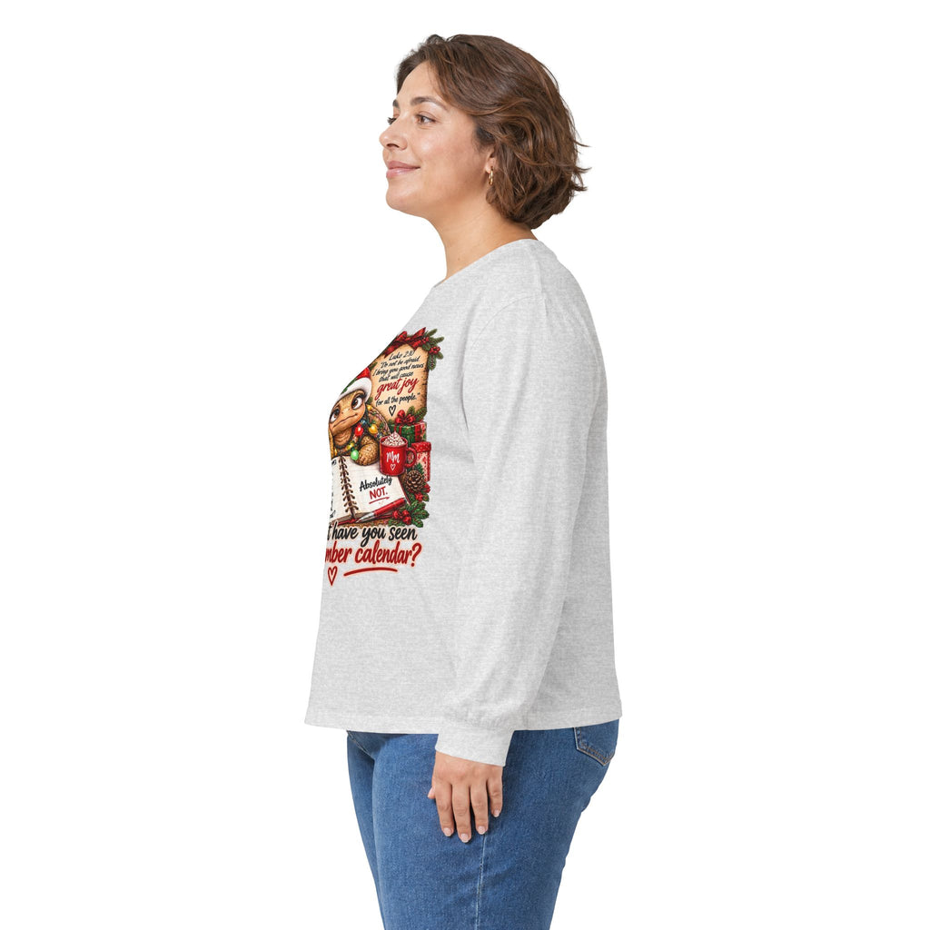 Christian Christmas Shirt | Luke 2:10 Faithfully Sarcastic Turtle Tee