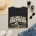 Christian Shepherd T‑Shirt — "The Lord Is My Shepherd" Funny Sheep Faith Tee