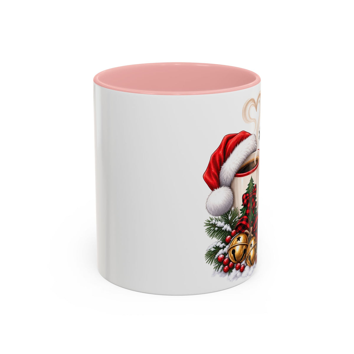 Christmas Coffee Mug – “My Bells Don’t Jingle Without Coffee” Accent Mug (11/15oz)