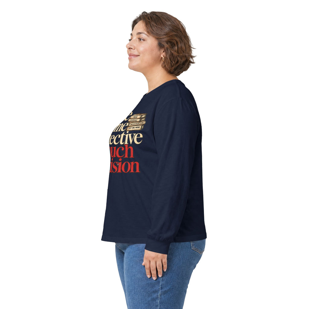 True Crime Detective Couch Division Long Sleeve Tee