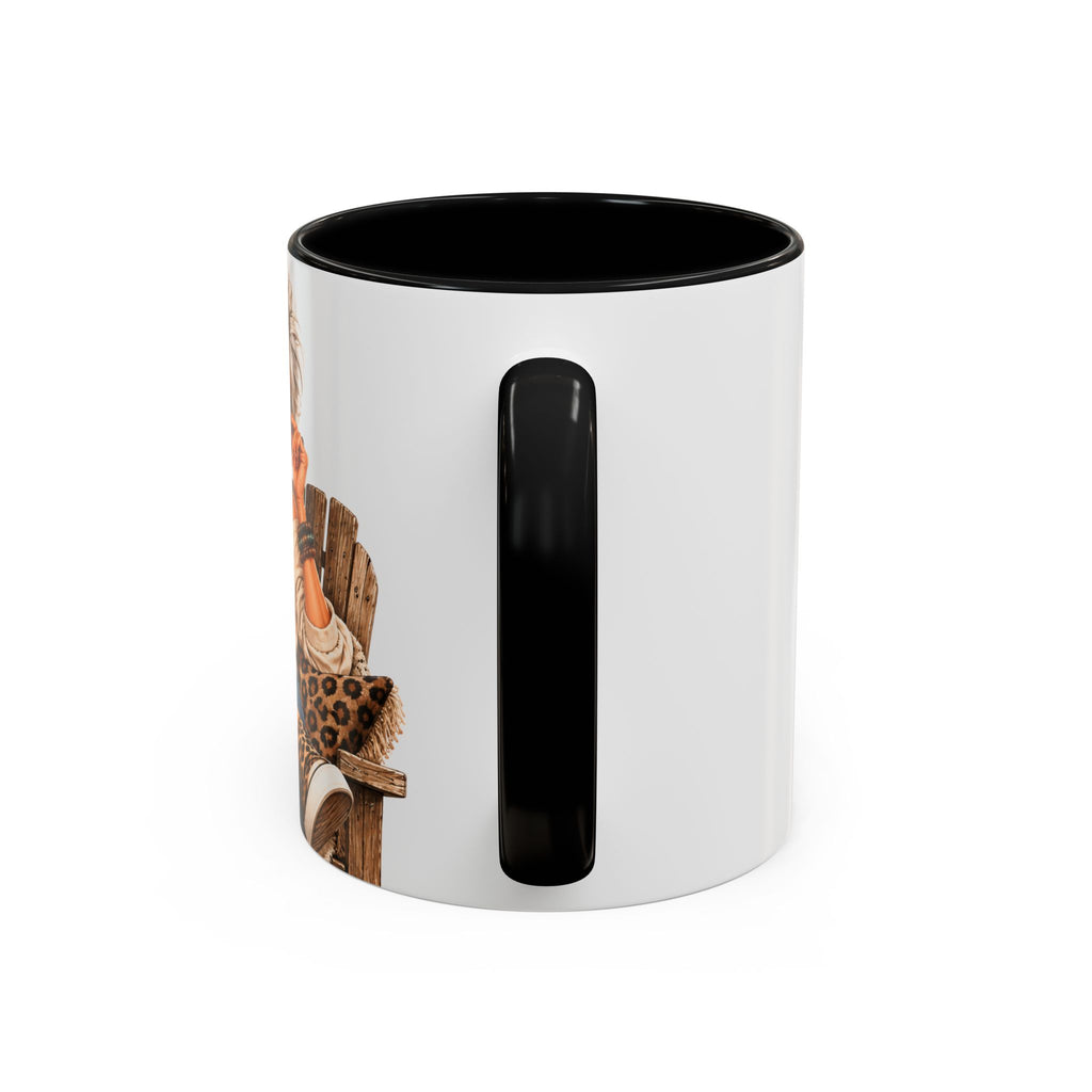 Coffee Mug — "Don't Mess With Old Ladies" Stylish Senior Woman Gift (11/15 oz)
