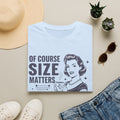Size Matters T-Shirt – "Of Course Size Matters" Vintage Coffee Tee