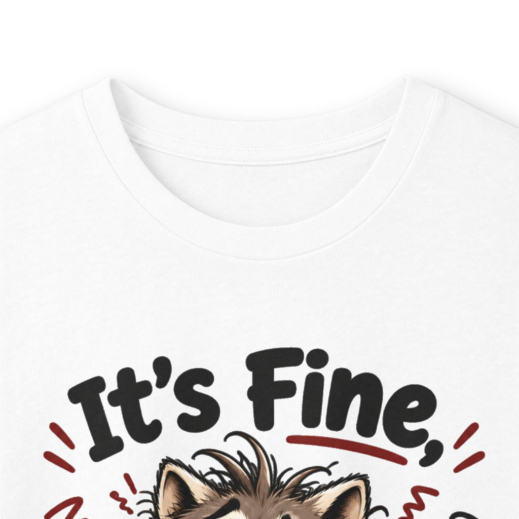 It’s Fine Raccoon Long Sleeve Tee