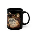 Black Coffee Mug - "I’m Not Responsible for What I Say Before Coffee" Vintage Coffee Lover Gift (11oz/15oz)