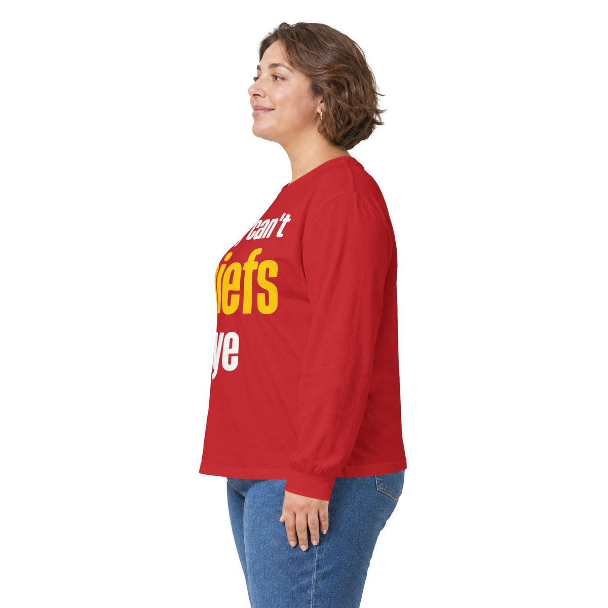 Long Sleeve Tee – “Sorry Can’t, Chiefs Bye” Football Fan Shirt