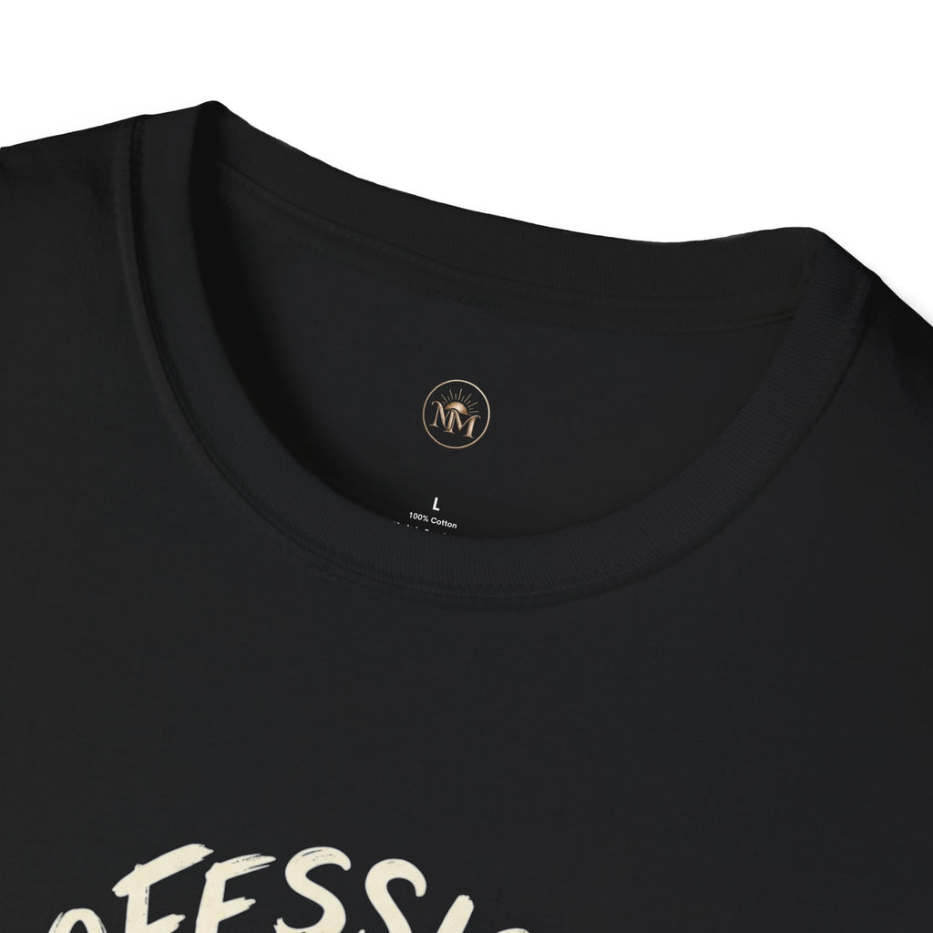 Professional Overthinker T-Shirt — Funny Vintage Coffee Lover Tee