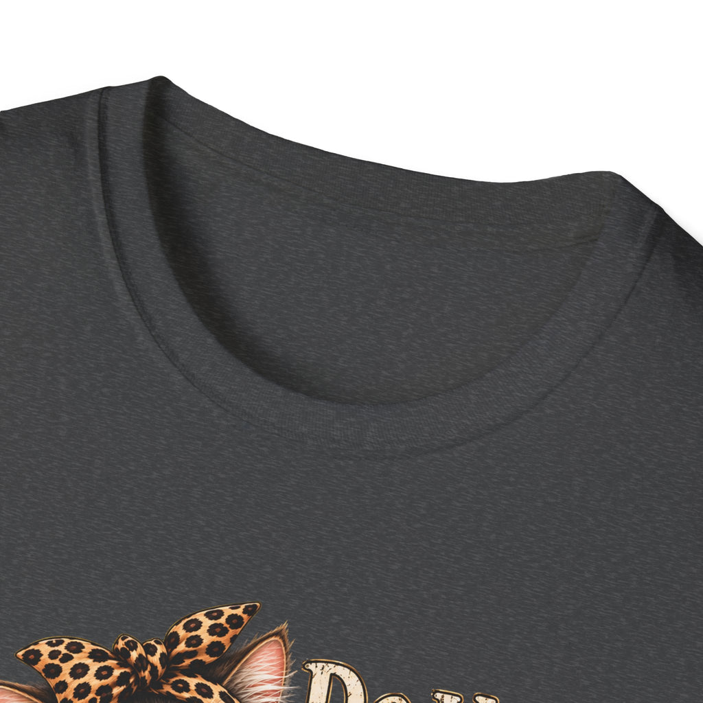 Do Not Judge Funny Cat Unisex Softstyle T-Shirt