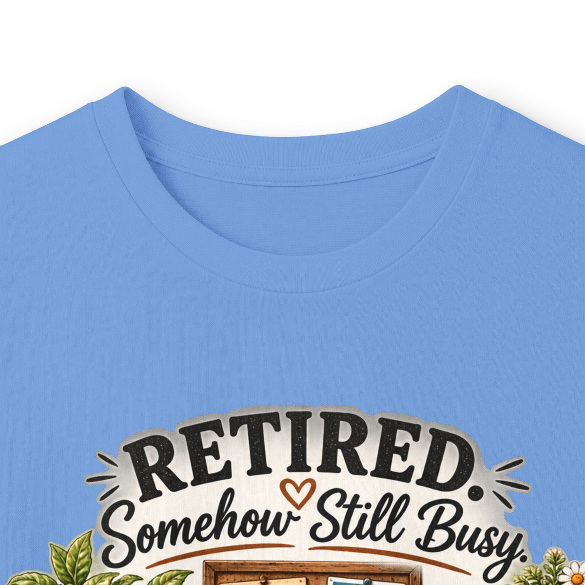 Retired But Still Busy Long Sleeve Tee – Retirement Gifts for Book Lovers