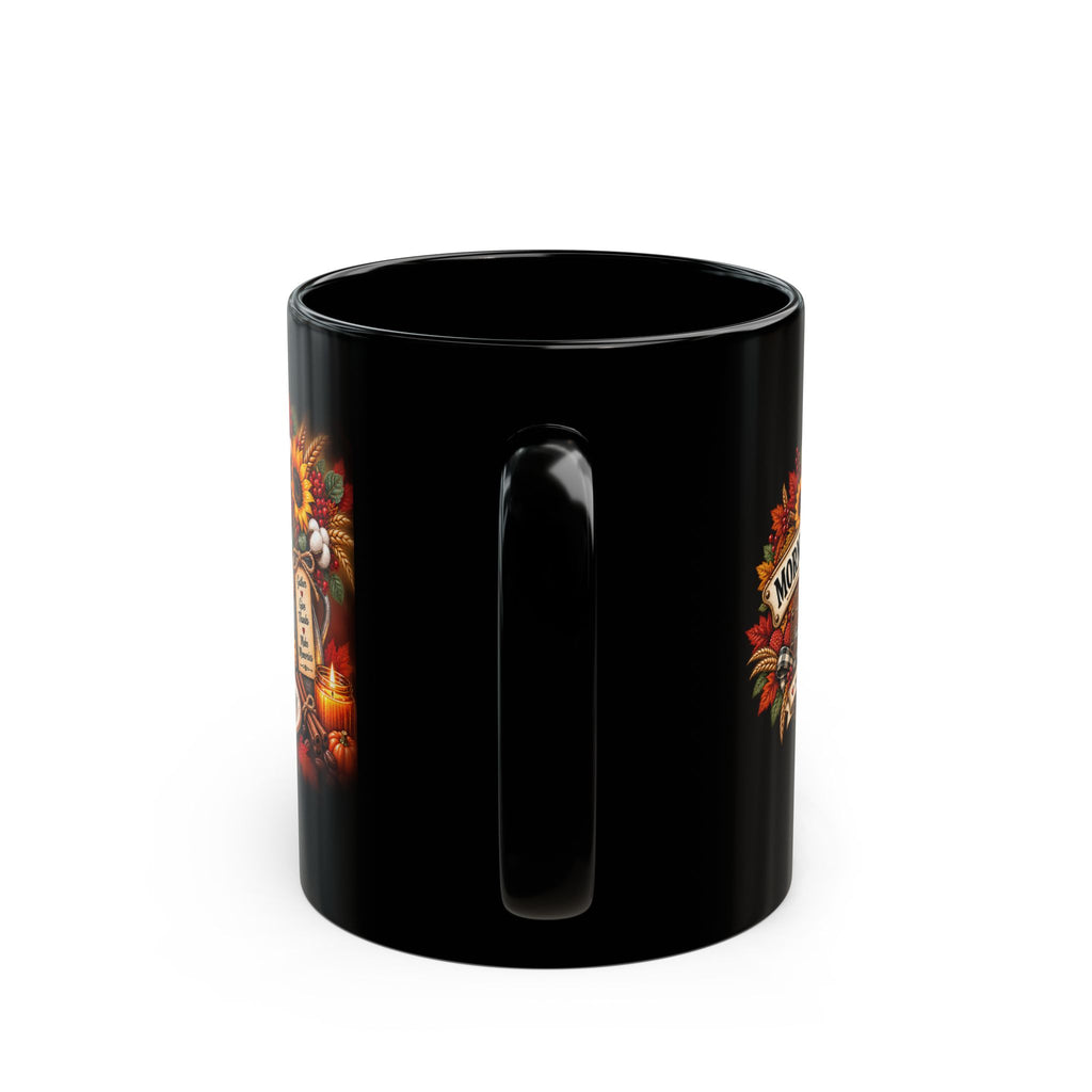Powered by Coffee and Pie Black Mug (11oz, 15oz)