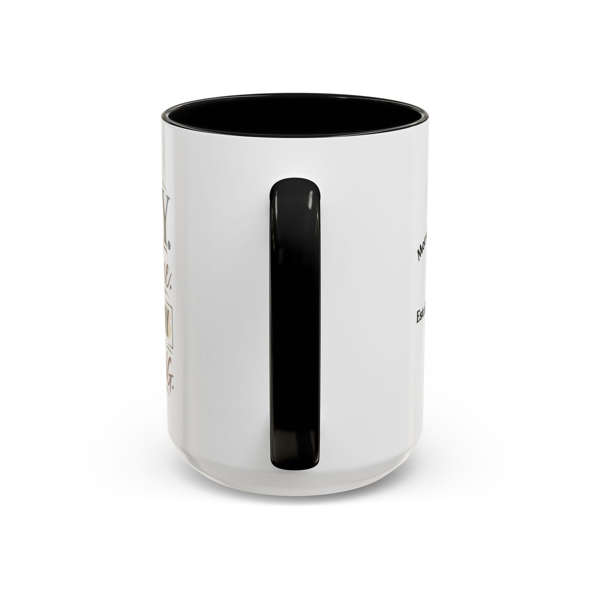 Prayer Breathe Coffee Mug – "Pray. Breathe. Don’t Say What You’re Thinking." Accent Mug