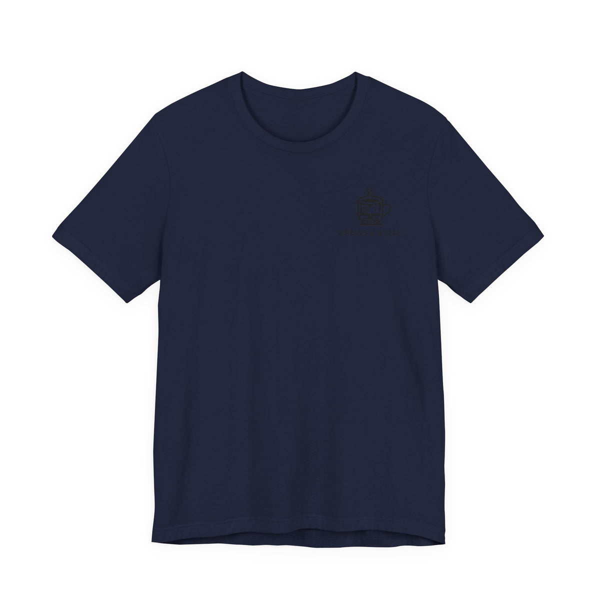 Brew & Bytes Coffee Tech Logo Tee