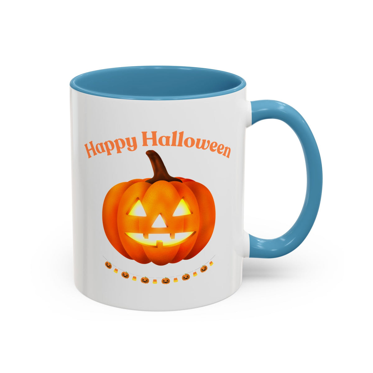 Happy Halloween Pumpkin Accent Coffee Mug (11/15oz)