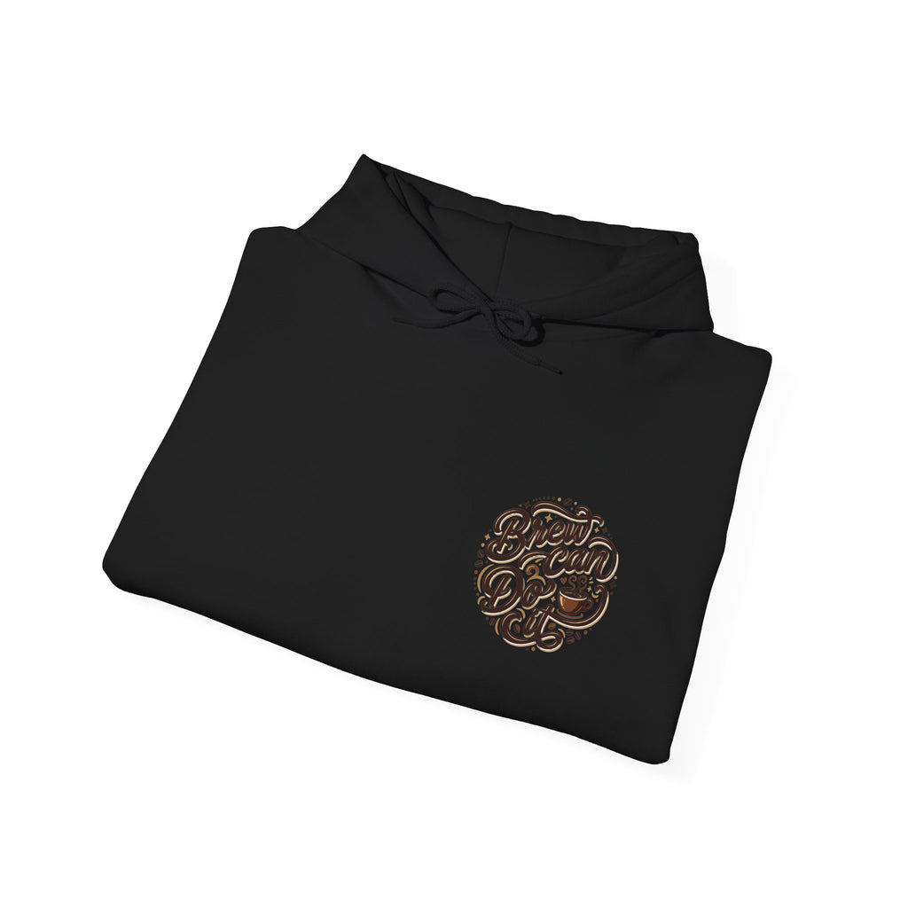 Cream Dreamer Hoodie — Retro Script 'Dream On' Chest Logo