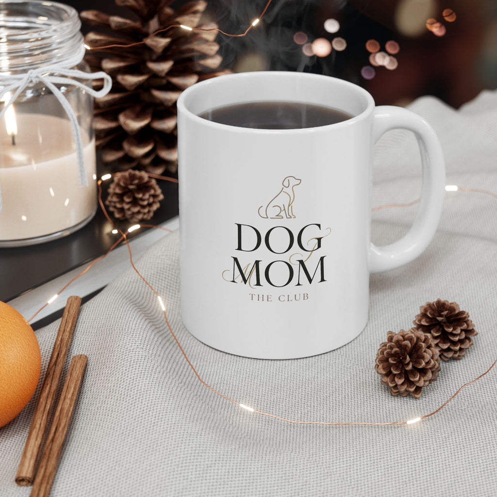 “Don’t Make Me Use My Mom Voice” Ceramic Mug — Funny Mom Gift, 11oz & 15oz Coffee Cup