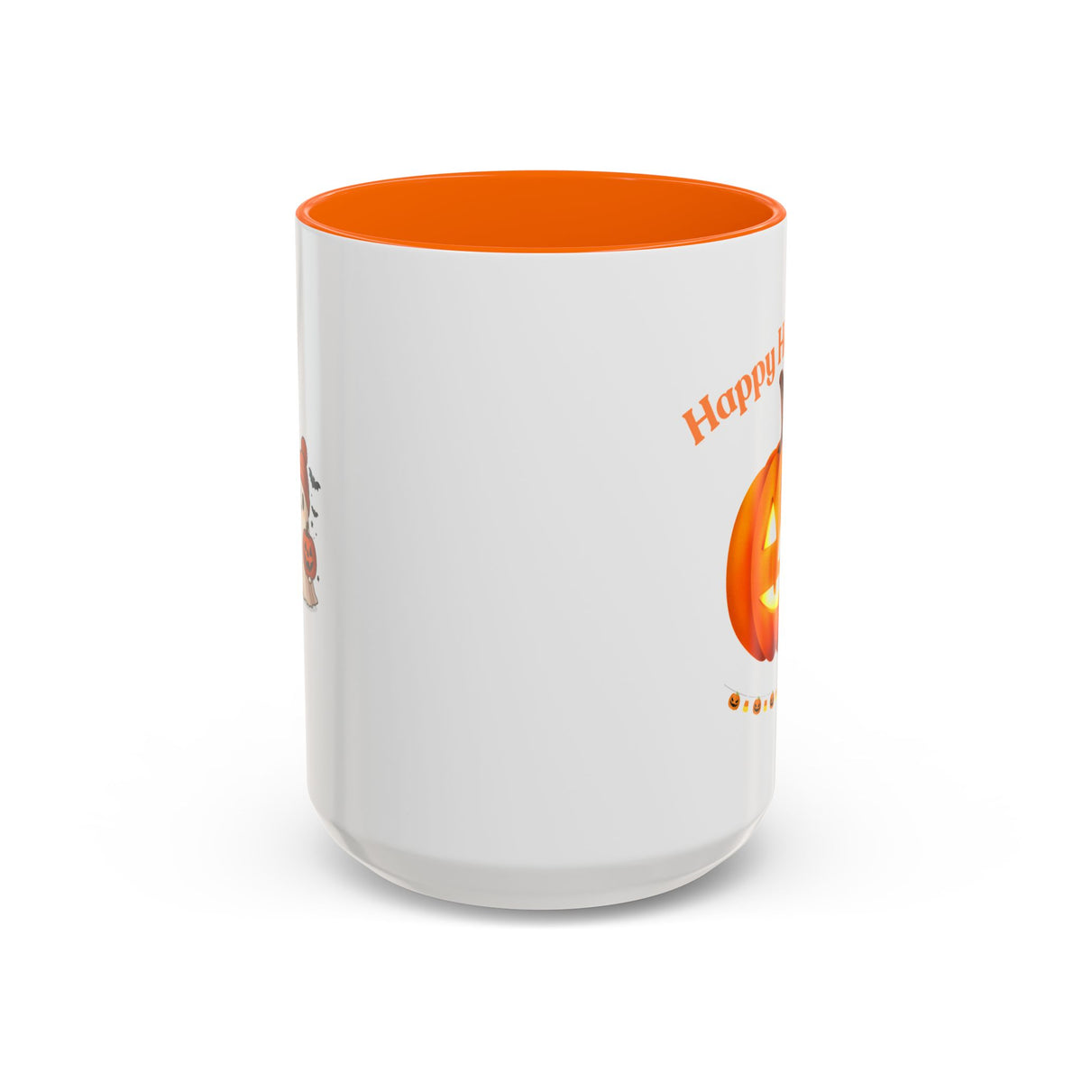 Happy Halloween Pumpkin Accent Coffee Mug (11/15oz)