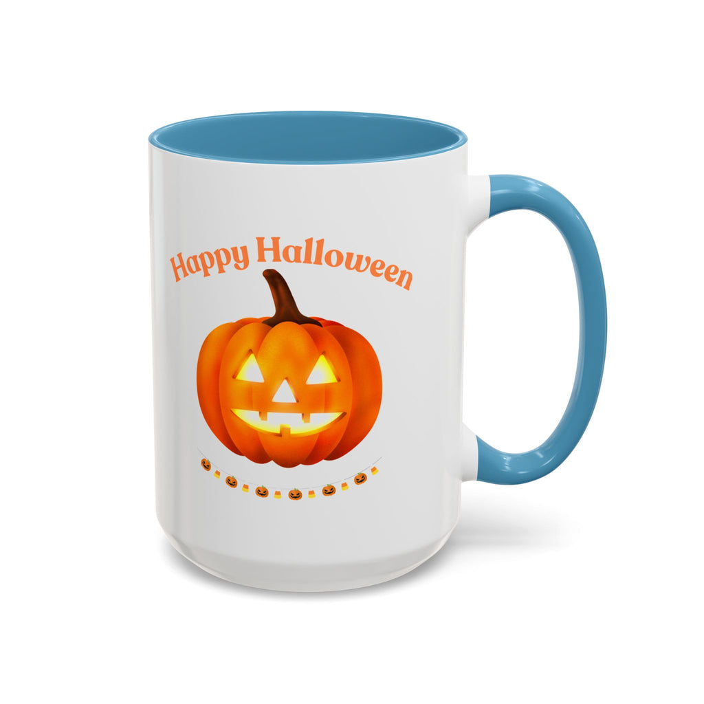 Happy Halloween Pumpkin Accent Coffee Mug (11/15oz)